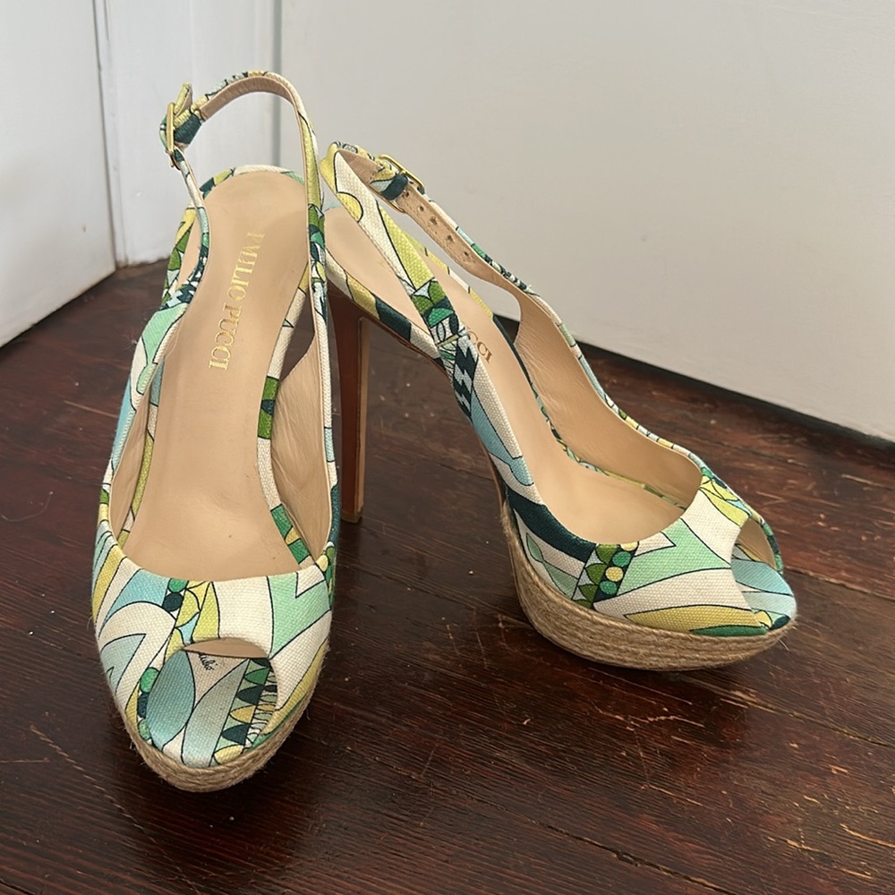 Emilio Pucci stiletto heels